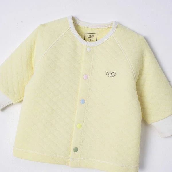 NOUS Bộ quần áo dài thu đông chần bông cho bé 0M-9M