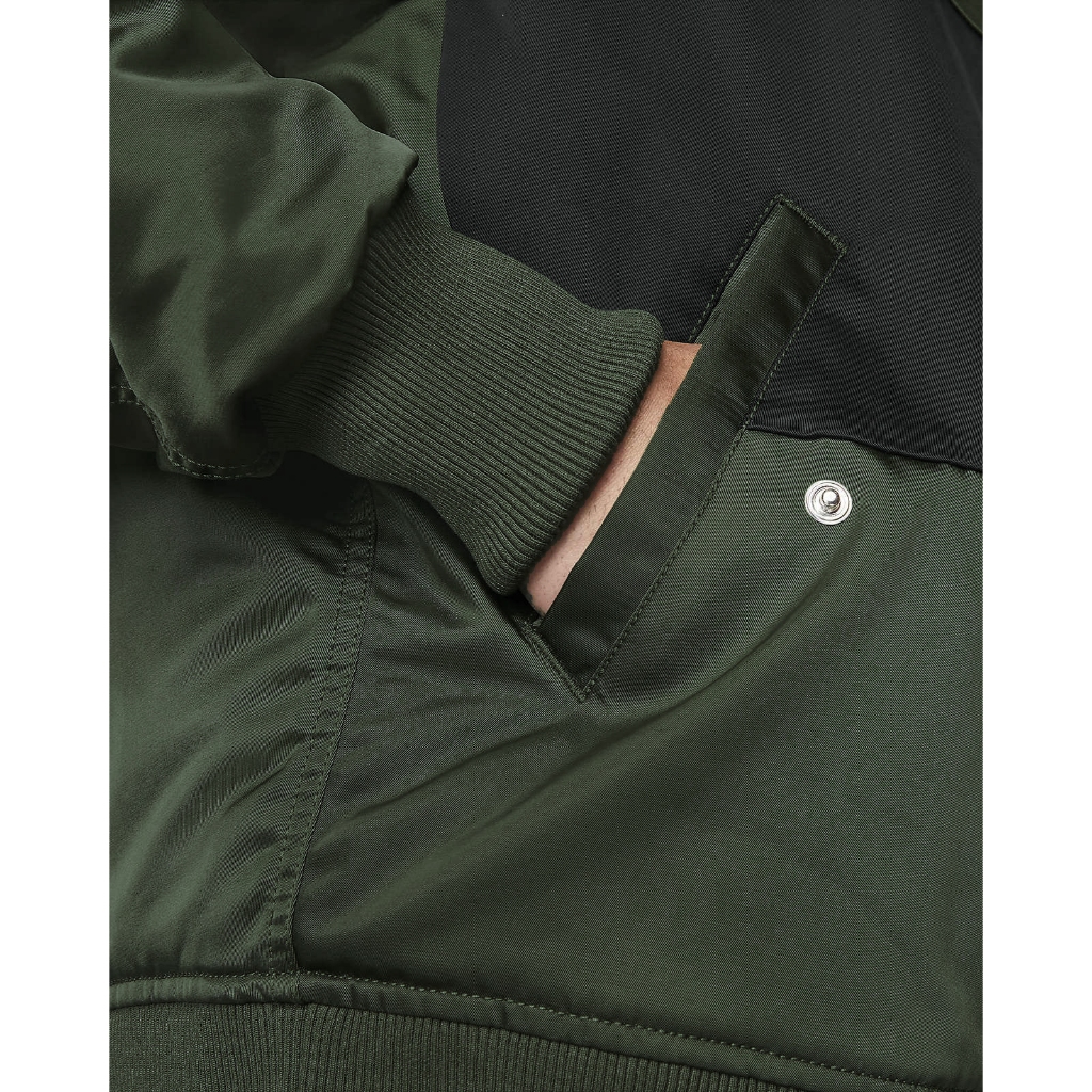 CHÍNH HÃNG - Áo khoác thể thao nam nữ N i k e Sportswear Big Swoosh Therma-FIT Reversible Bomber Jacket DD6055-326