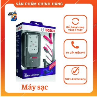 Máy sạc bình ắc quy cho ô tô bosch c7 - hàng chính hãng