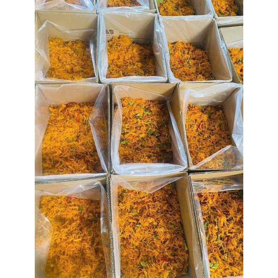 1kg Khô gà lá chanh loại dẻo ngon, không bột