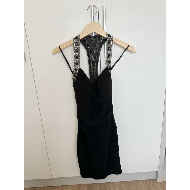 Đầm mango đính đá