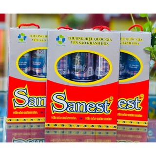 Nước yến sào khánh hòa sanest lon 190ml, hộp 6 lon