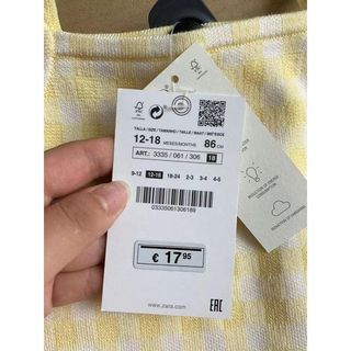 Yếm Len ZR kẻ vàng