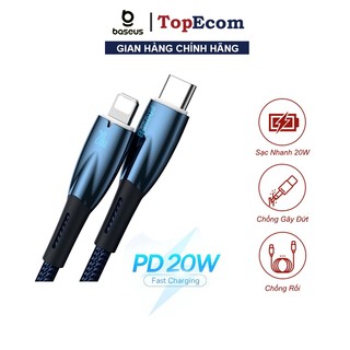 Cáp Sạc Nhanh Baseus Series Glimmer Series Fast Charging Data Sạc Nhanh PD 20W Type C to Ip