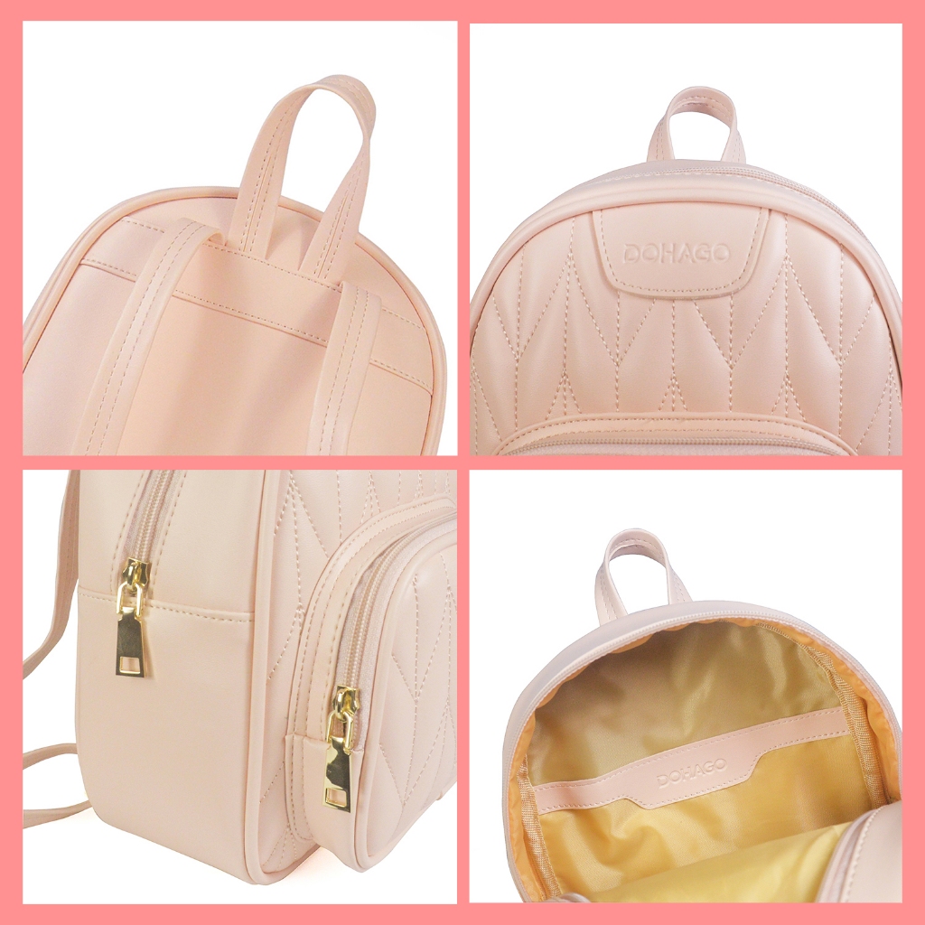 Balo Nữ Thời Trang DOHAGO BN02 Thiết Kế Gọn Nhẹ Mang Phong Cách Nữ Tính, Dễ Thương