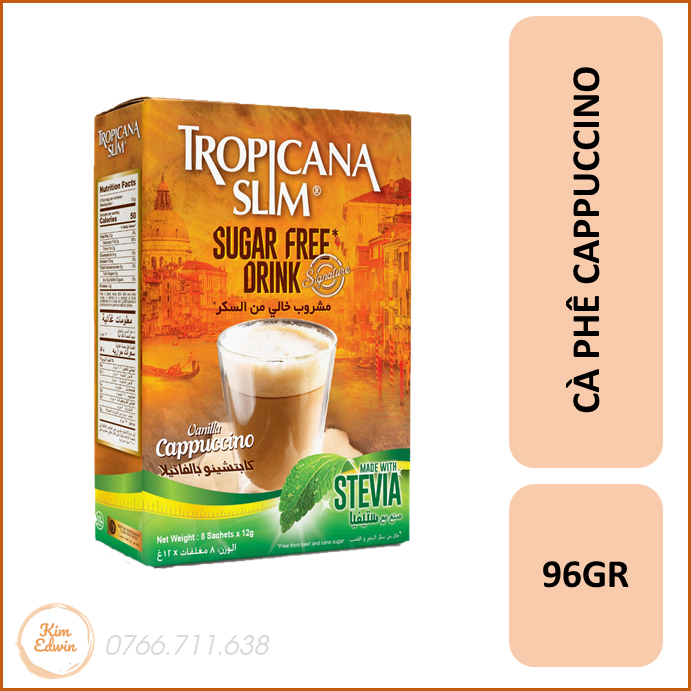 Cà Phê Ăn Kiêng TropicanaSlim Cappuccino