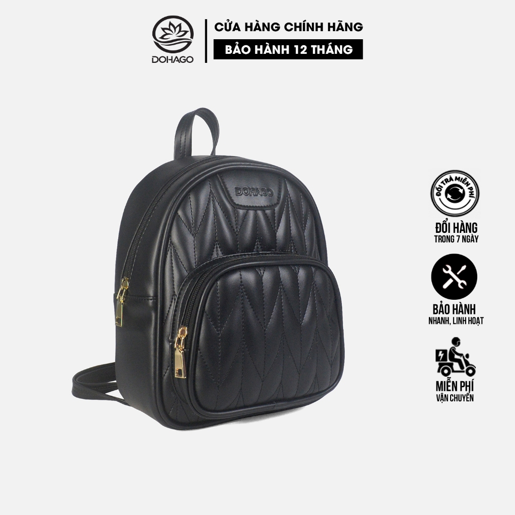 Balo Nữ Thời Trang DOHAGO BN02 Thiết Kế Gọn Nhẹ Mang Phong Cách Nữ Tính, Dễ Thương