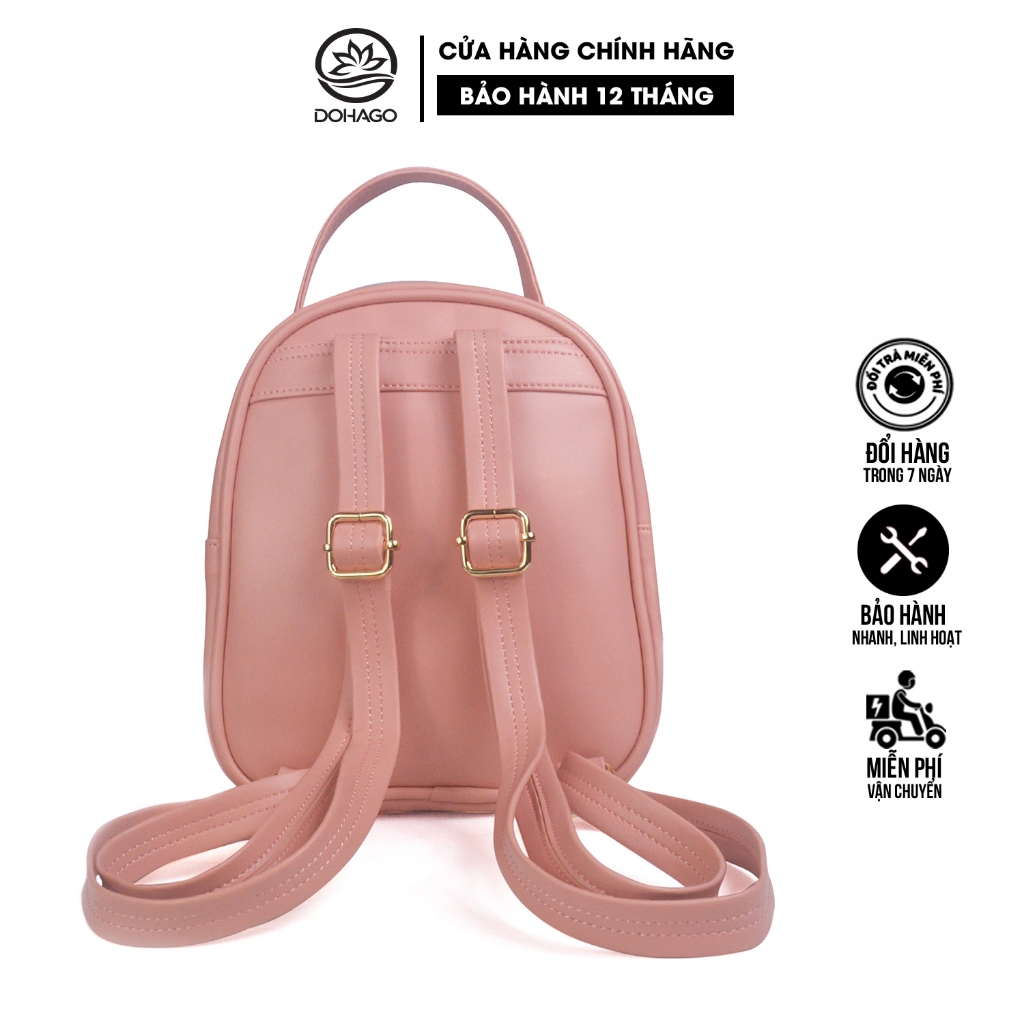 Balo Nữ Thời Trang DOHAGO BN03 Thiết Kế Nhỏ Gọn Mang Phong Cách Năng Động, Dễ Thương