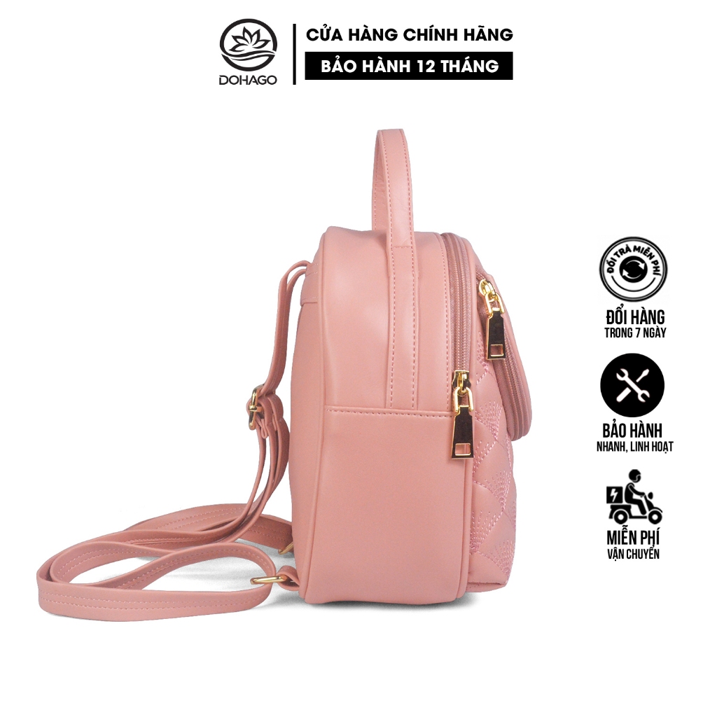 Balo Nữ Thời Trang DOHAGO BN03 Thiết Kế Nhỏ Gọn Mang Phong Cách Năng Động, Dễ Thương