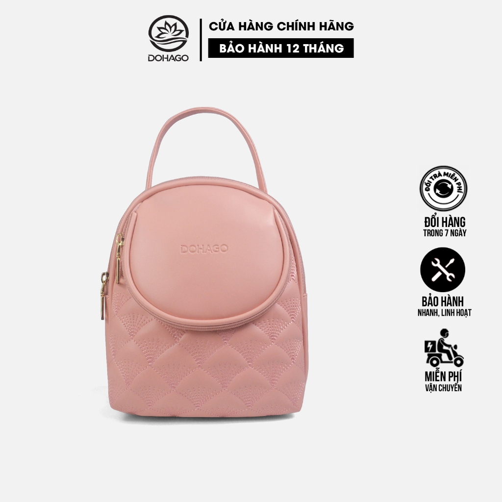 Balo Nữ Thời Trang DOHAGO BN03 Thiết Kế Nhỏ Gọn Mang Phong Cách Năng Động, Dễ Thương