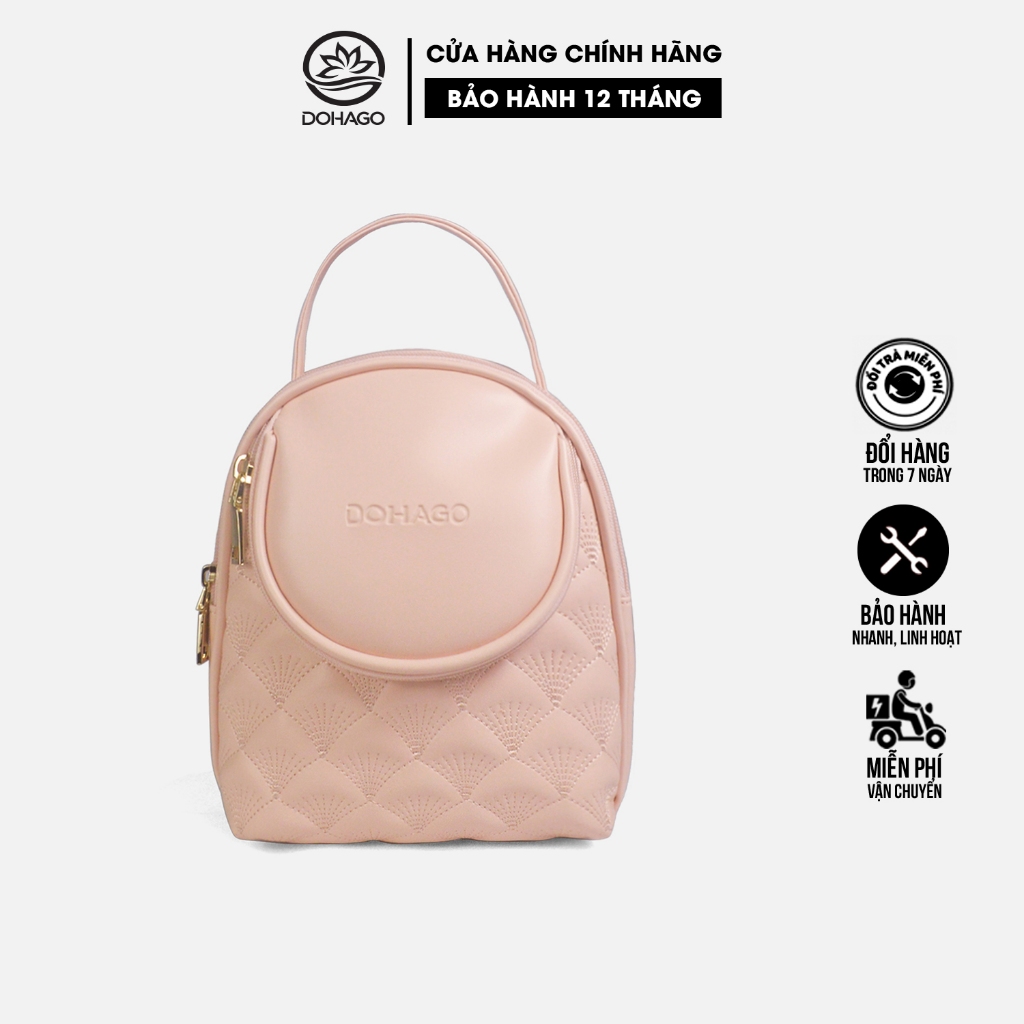 Balo Nữ Thời Trang DOHAGO BN03 Thiết Kế Nhỏ Gọn Mang Phong Cách Năng Động, Dễ Thương