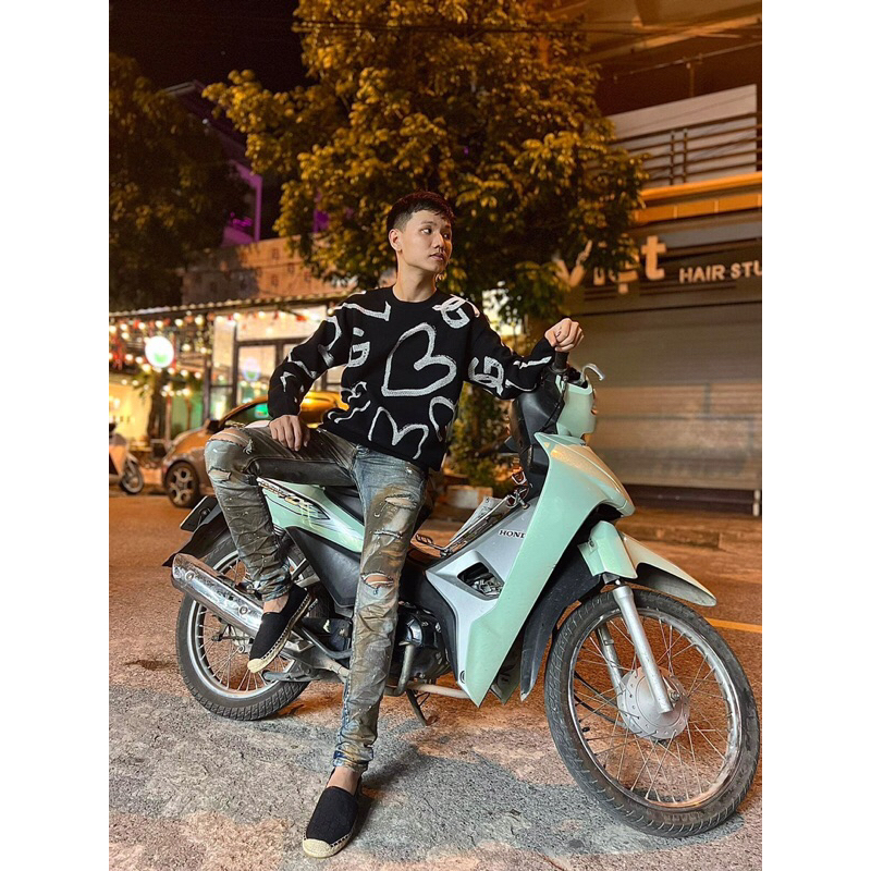 Quần bò jean màu bẩn -5765b(28-34(