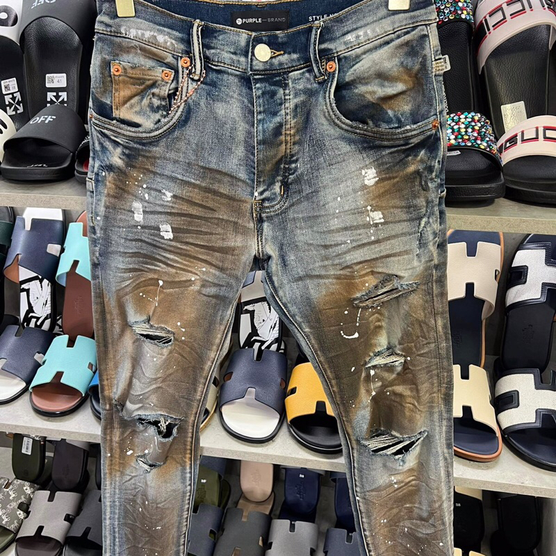 Quần bò jean màu bẩn -5765b(28-34(