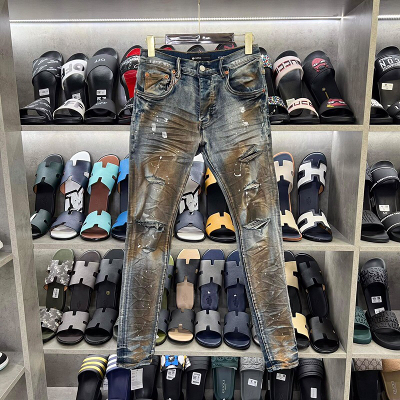 Quần bò jean màu bẩn -5765b(28-34(