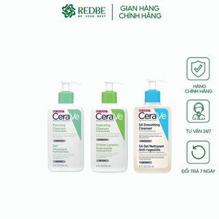 Sữa rửa mặt cerave cleanser sữa rửa mặt da dầu mụn, da khô, da nhạy cảm 88ml, 236ml, 473ml - mp287