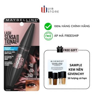 Mascara Maybelline Làm Dày Và Tơi Mi Lash Sensational Luscious - màu đen