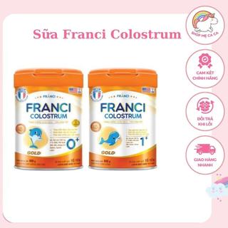 Sữa franci colostrum gold 0+, 1+ 800g date mới nhất