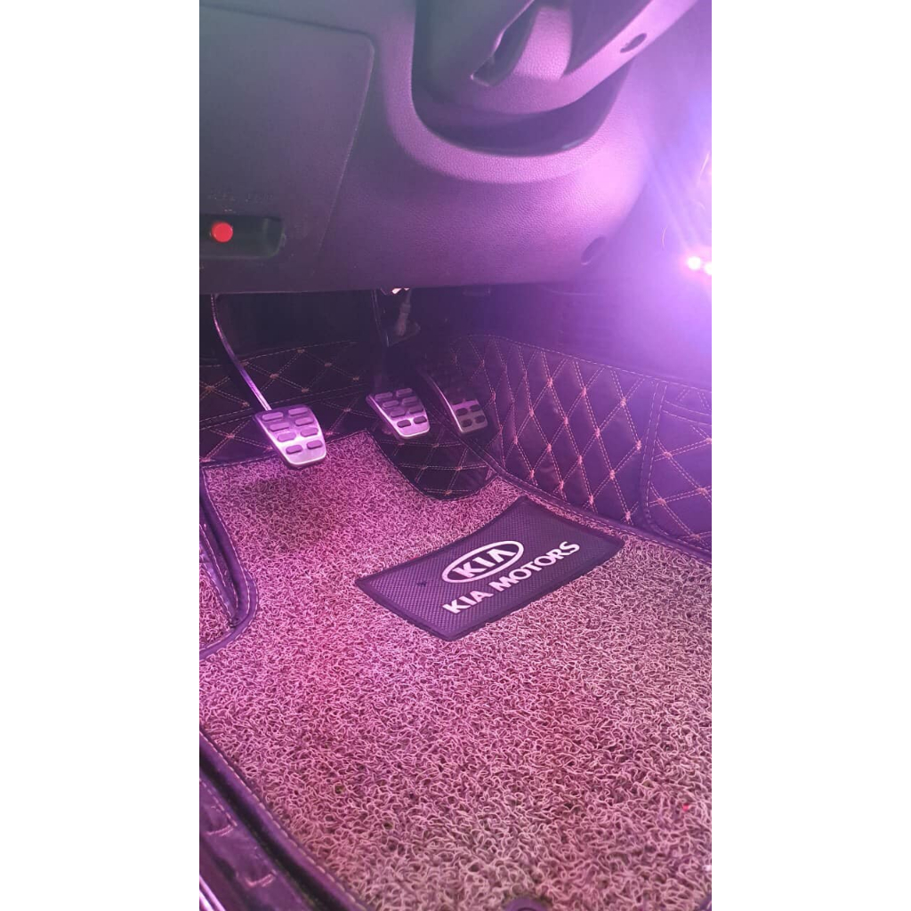 Ốp chân ga Kia K3, Sonet, Seltos, Soluto, Hyundai Creta, Accent