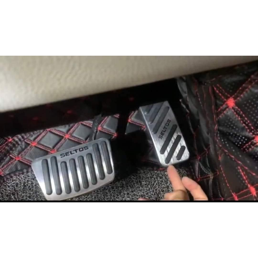 Ốp chân ga Kia K3, Sonet, Seltos, Soluto, Hyundai Creta, Accent