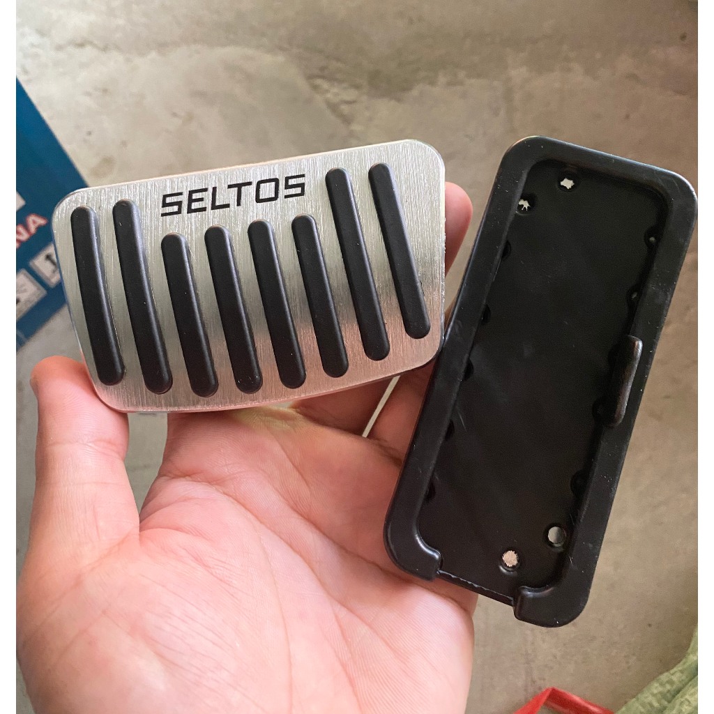 Ốp chân ga Kia K3, Sonet, Seltos, Soluto, Hyundai Creta, Accent