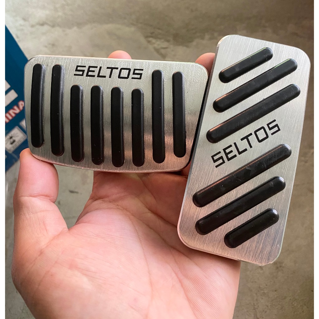 Ốp chân ga Kia K3, Sonet, Seltos, Soluto, Hyundai Creta, Accent