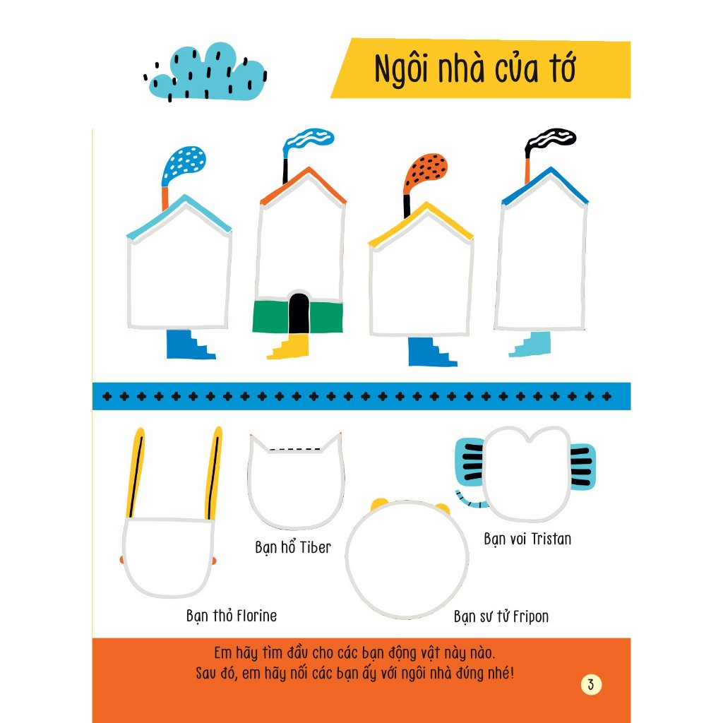 Sách thiếu nhi - Hình dán thông minh - Bốn mùa tươi đẹp
