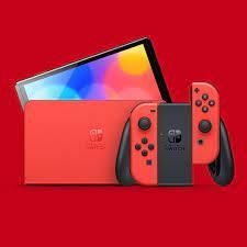 Máy chơi game Nintendo Switch OLED Mario Red Edition