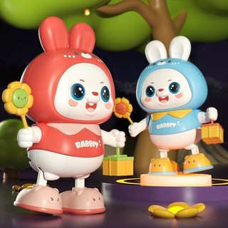 Đồ chơi thỏ robo nhay mua ca hát vui nhộn cho bé