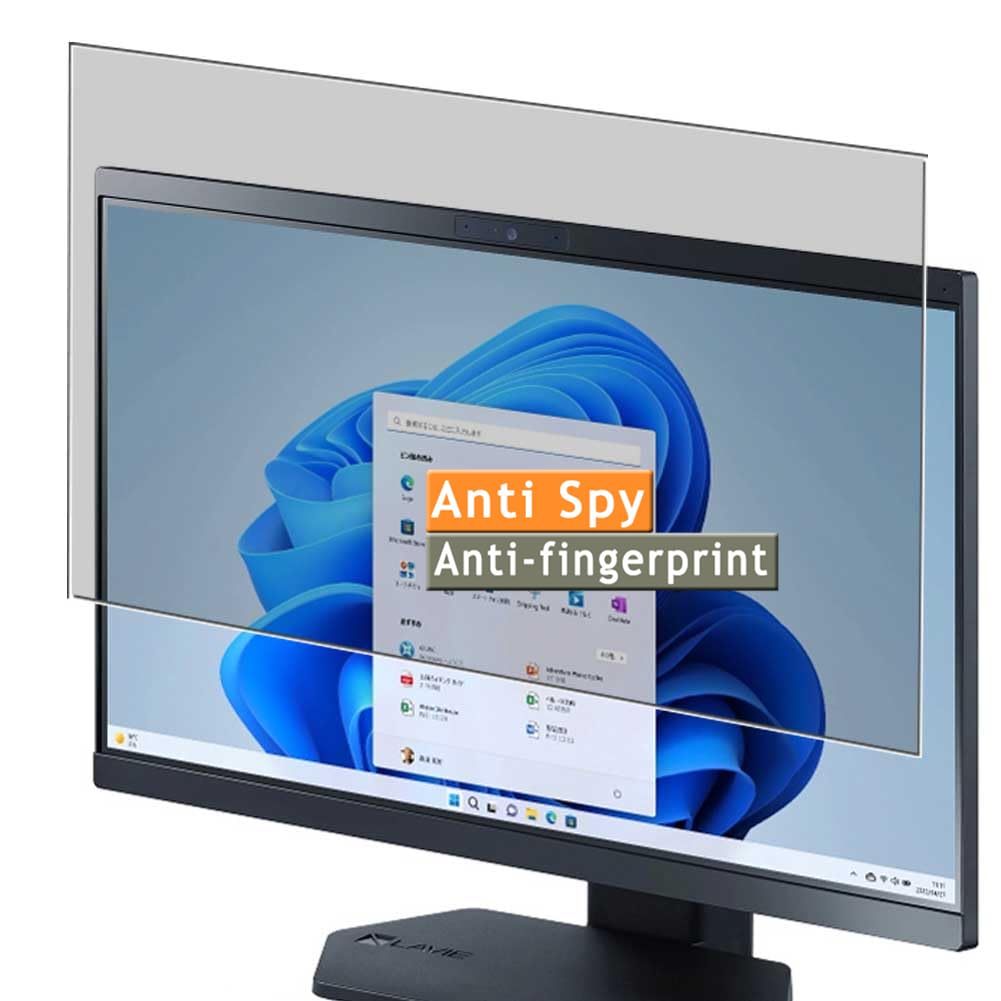 Tấm Dán Màn Hình Chống Nhìn Trộm Cho PC/Desktop/Máy Tính Bàn Bảo Mật Chống Trày Cao Cấp 18/19/20/24/27 inch Dễ Lắp Đặt