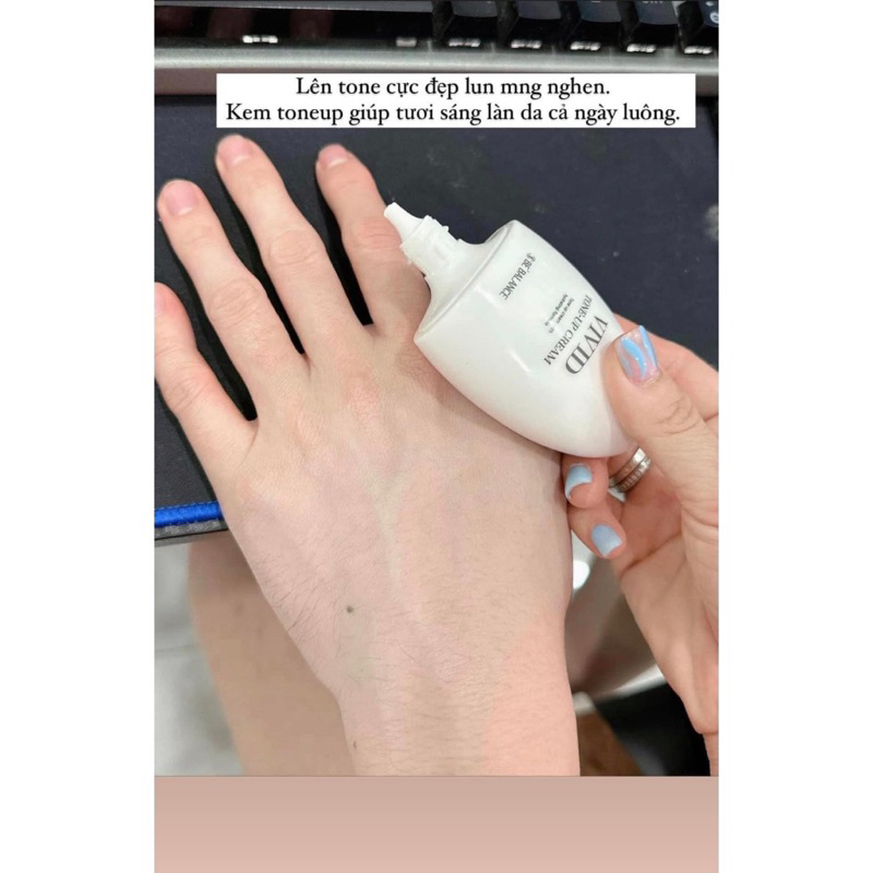 Kem nâng tone Be'balance Vivid Tone Up 50ml