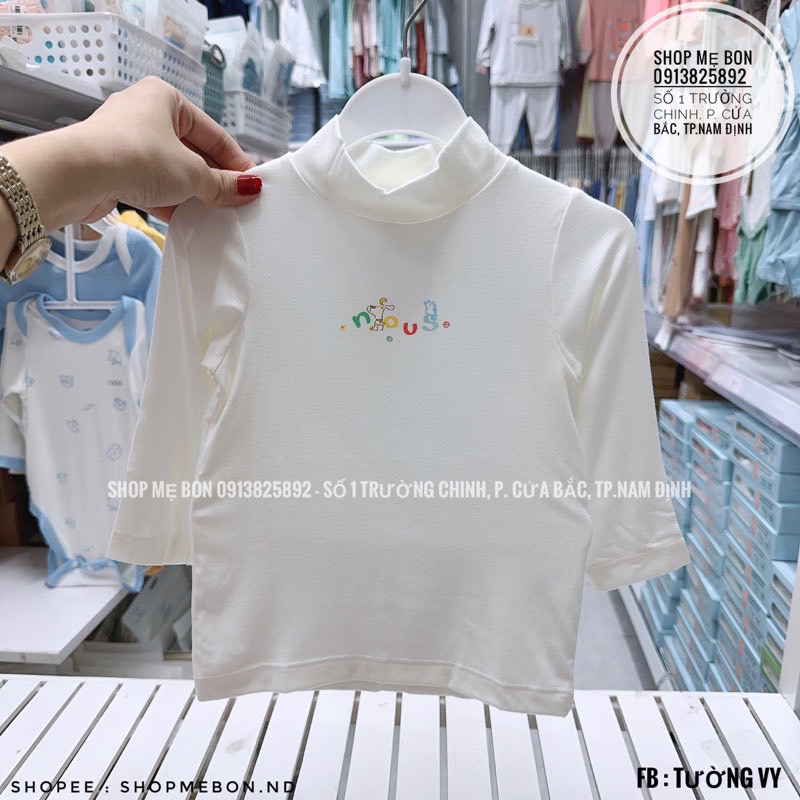 Áo Giữ Nhiệt Nous Petit Siêu Mềm Mịn Cho Bé 3m-24m