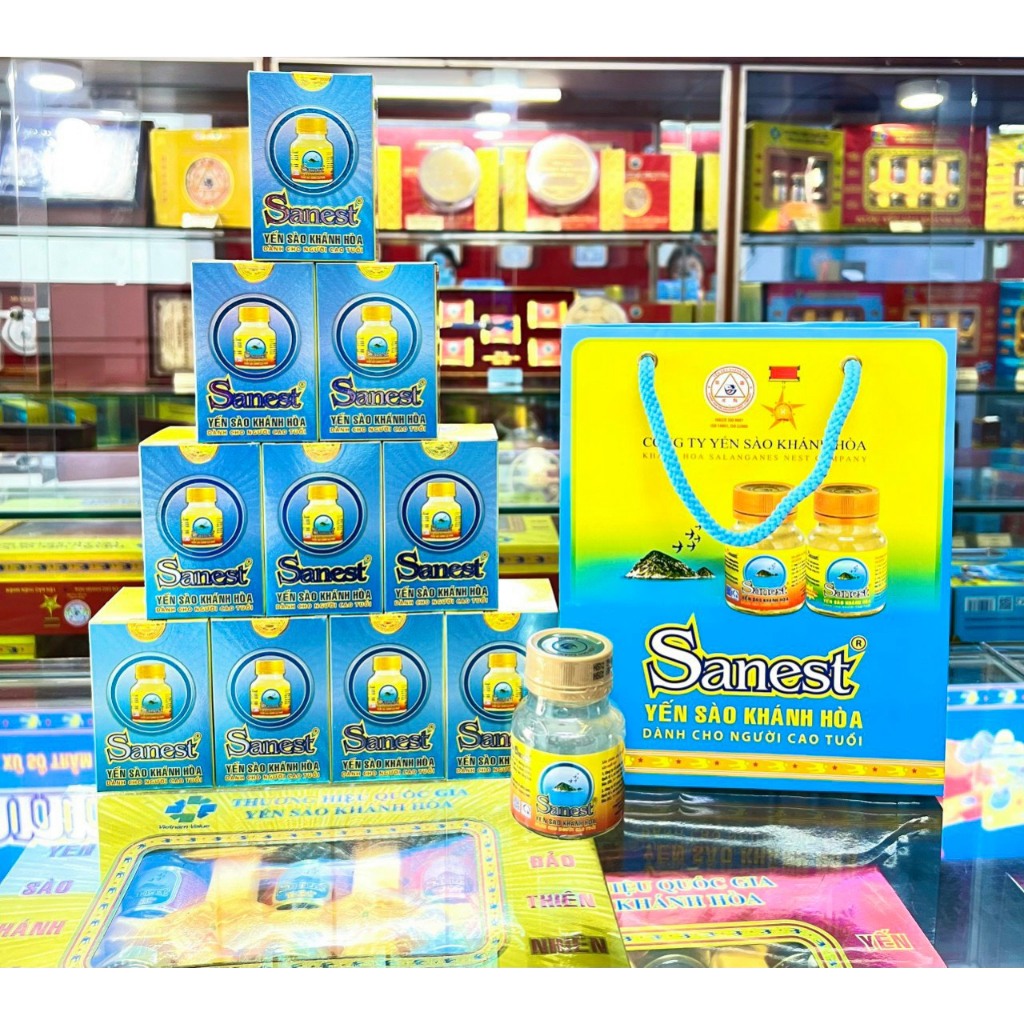 NƯỚC YẾN SANEST DÀNH CHO NGƯỜI CAO TUÔI