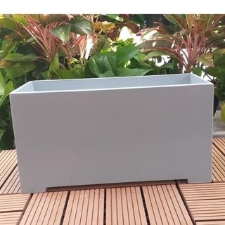 Chậu trồng cây composite cao cấp 50x20x20 bền 10 năm không hỏng