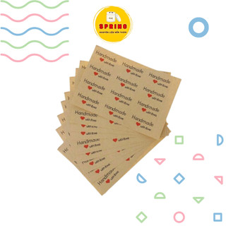 Tem dán [sticker] trang trí nhiều mẫu