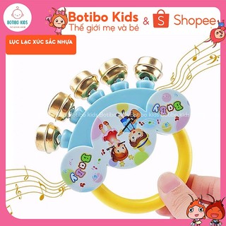 Lục lạc xúc sắc nhựa cho bé botibo kids