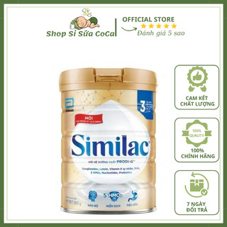 Sữa bột abbott similac 3 mẫu mới nhất 5g - hộp 900g