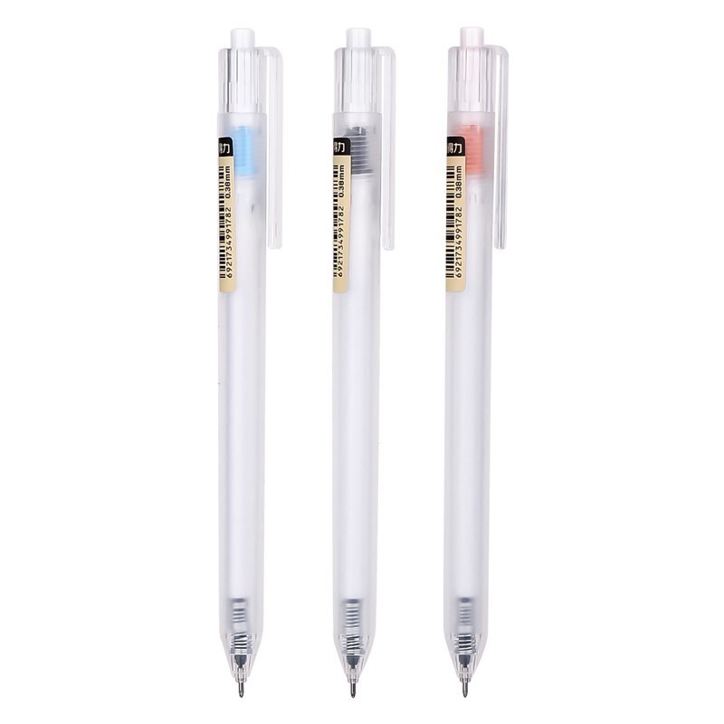 Bút Gel Deli A115 0,38mm  Viết Êm Tay, Mượt Mà
