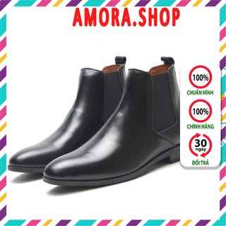 Giày boots nam Chelsea Boots Classic đế khâu-CB548 nhám sp11