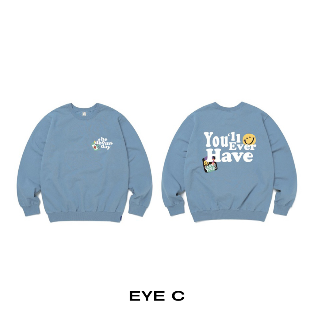 EYEC YourYouth SWEATER - Xanh Biển