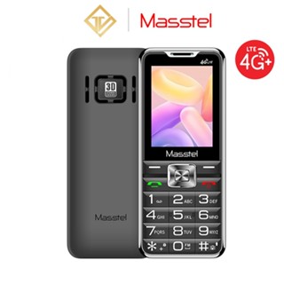 Điện thoại Masstel izi 30 4G LTE ,Gọi HD Call ,màn hình lớn 2.4" ,loa to - Hàng chính hãng 
