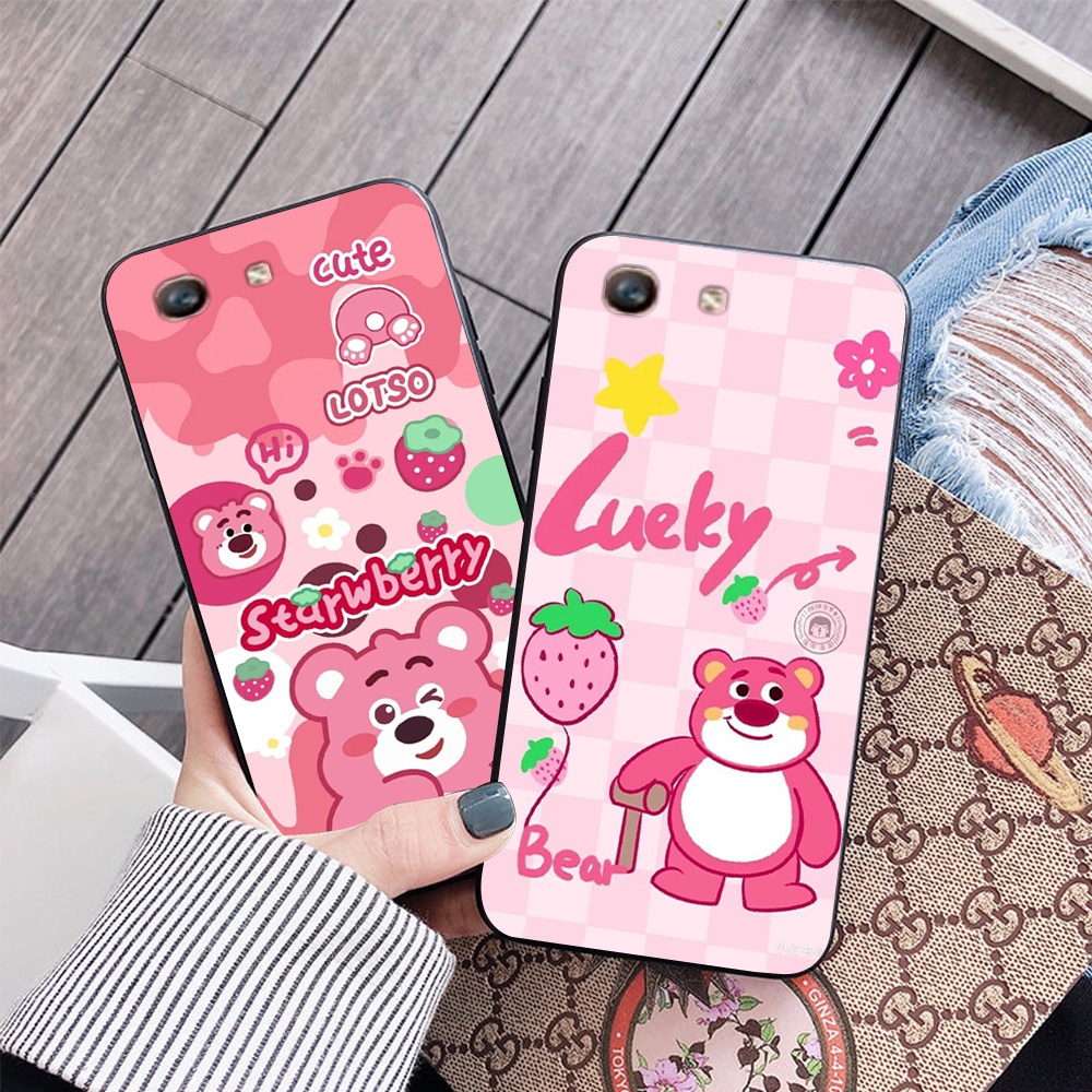 Ốp lưng oppo f1S / oppo f3 / oppo f3 lite / oppo f3 plus in hình gấu dâu siêu cute