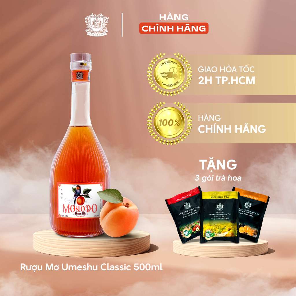 Nước mơ lên men Umeshu Mohodo thơm ngon dễ uống - 500ml