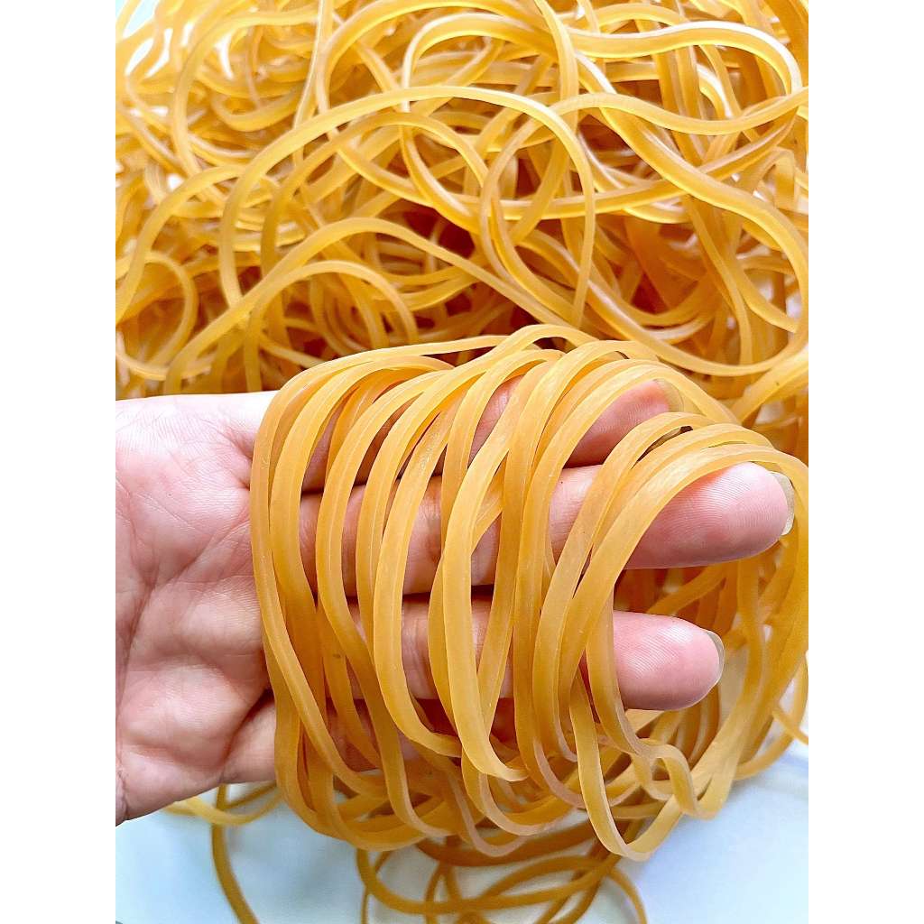 Dây Thun bản lớn, Dây Thun bản to chất liệu cao su kích cỡ 70x3mm gói 500g