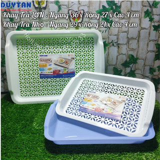 🌱duy tân store🌱 khay trà 2 màu - nhựa duy tân