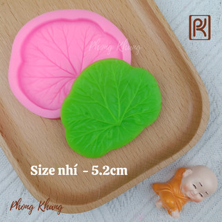 Khuôn silicon 4d Phong Khang làm rau câu hình lá sen nhỏ