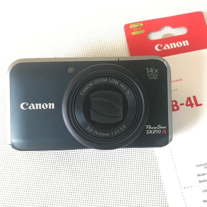 Máy ảnh Canon PowerShot SX210 IS Phân giải 14.1 Megapixel