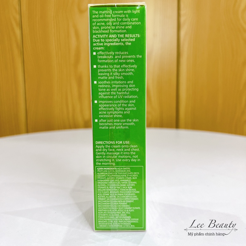 Kem Dưỡng Ẩm Cho Da Bóng Dầu Dermacos 50ml