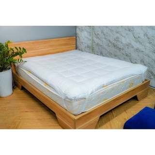 COMBO Topper Riotex 1.0mx2mx7cm. [Nệm ngủ kiểu Nhật + áo bọc nệm, tặng kèm vỏ gối]