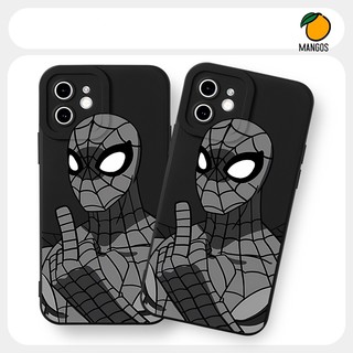 Ốp lưng iphone Marvel Spiderman cho máy iphone 6 7 8 Plus X Xr XsM 11 12 13 14 15 ProMax MangoOvil CL155