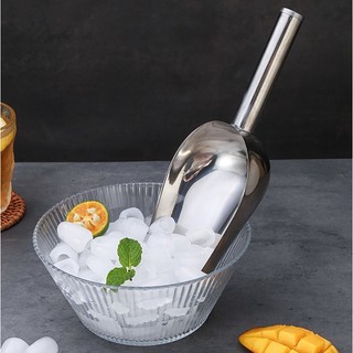 Vá Xúc Đá Inox 304 Không Gỉ An Toàn Sức Khỏe, Xẻng Xúc Đá Đa Năng Xúc Gạo Hạt Đậu Bánh Kẹo